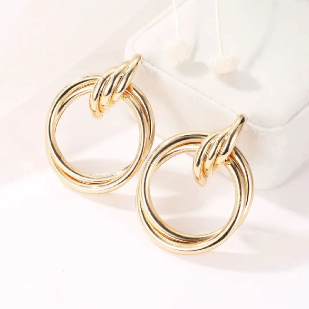 Gold Plated Andy Earrings