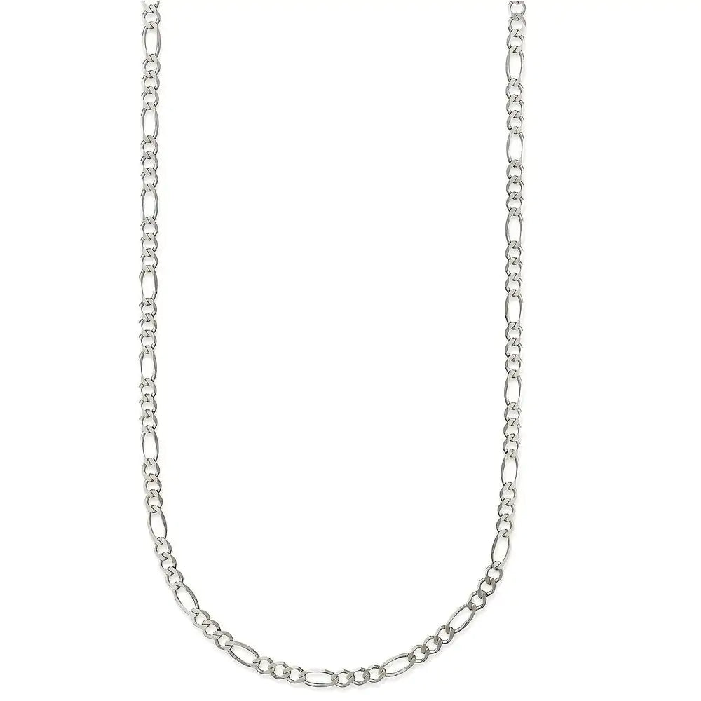 925 Silver Figaro Chain Necklace