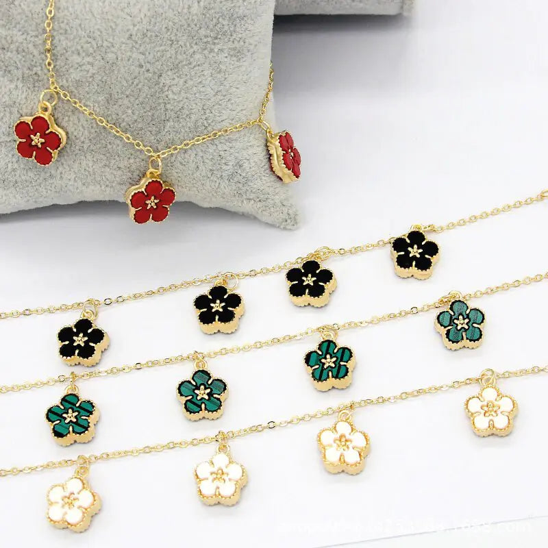 18k Gold Plated Flower Bracelets - Multiple variations