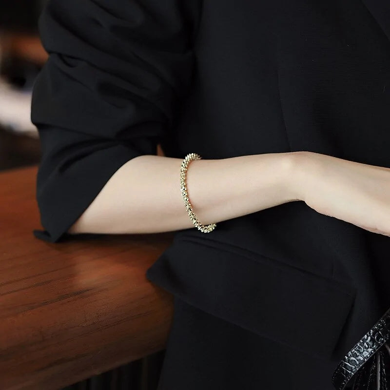 Gold Open YILI Bracelet