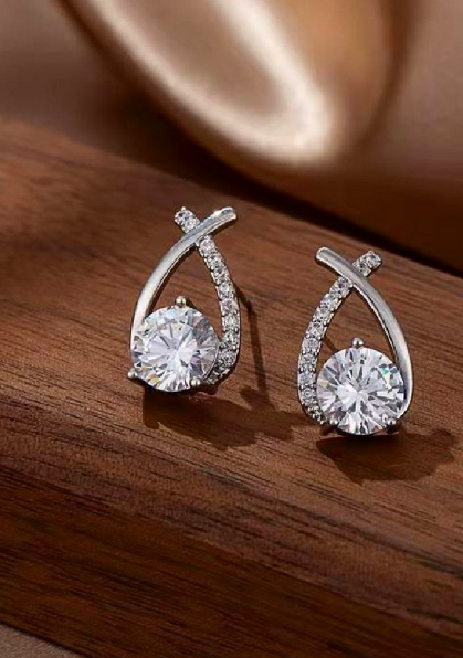 925 Sterling Silver Stud Earrings